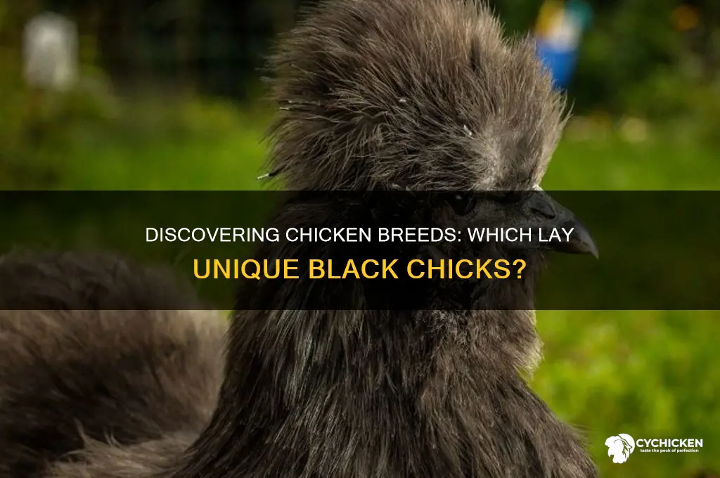 what breed of chicken has black chicks