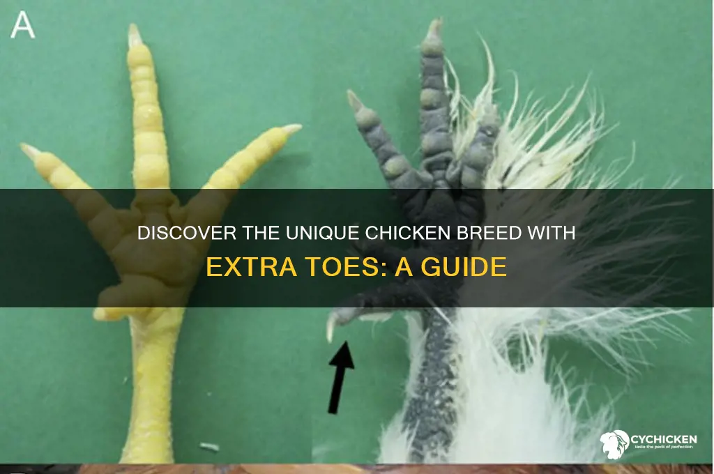 what breed of chicken has extra toes