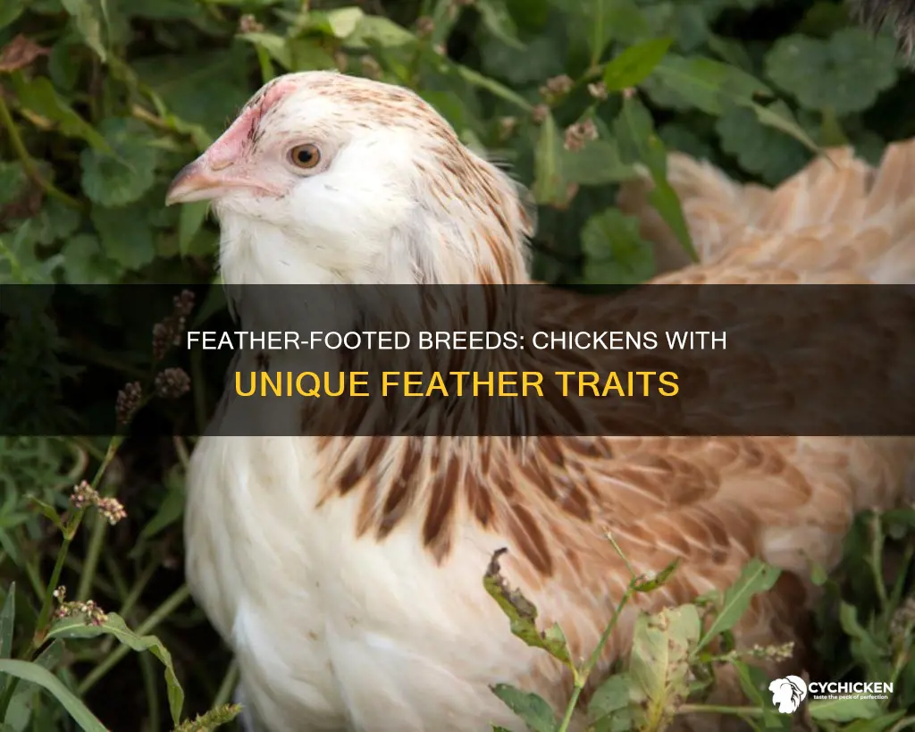 what breed of chicken has feathers on its feet