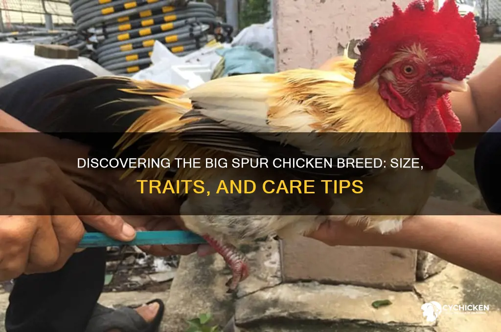 what breed of chicken is big spur