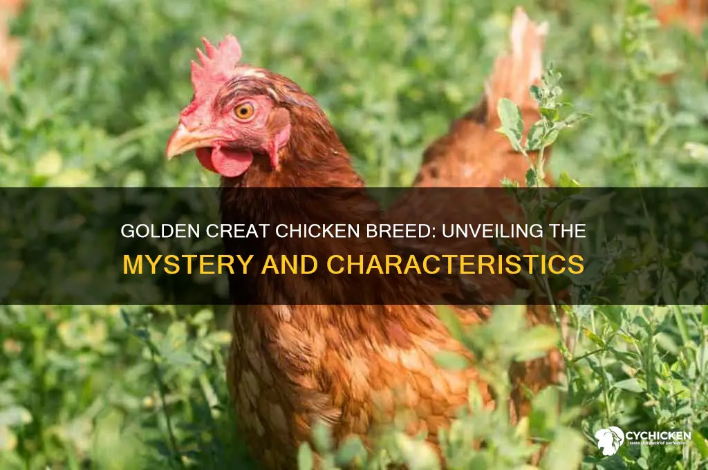 what breed of chicken is golden creat