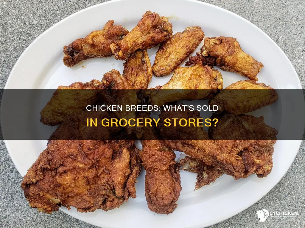 what breed of chicken is sold in grocery stores