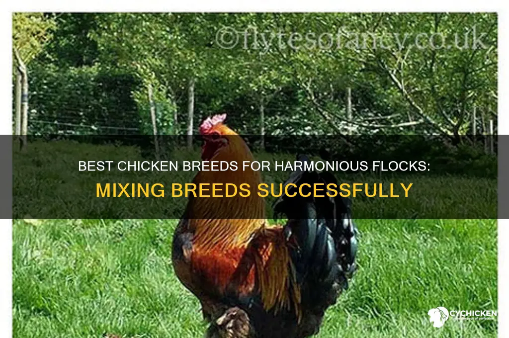 what breeds of chicken do well together