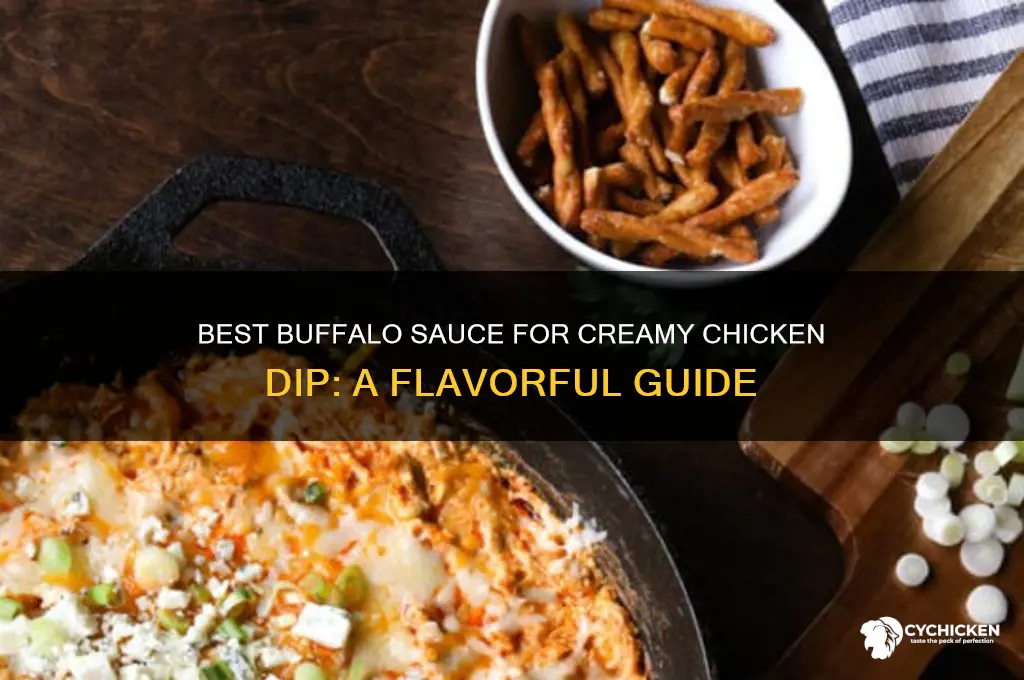 what buffamo sause to usein chicken dip
