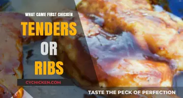 Chicken Tenders vs. Ribs: Unraveling the Culinary Timeline