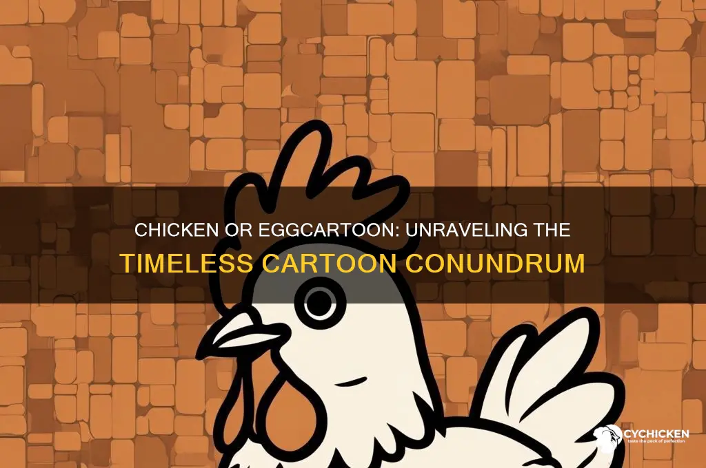 what came first the chicken or the eggcartoon