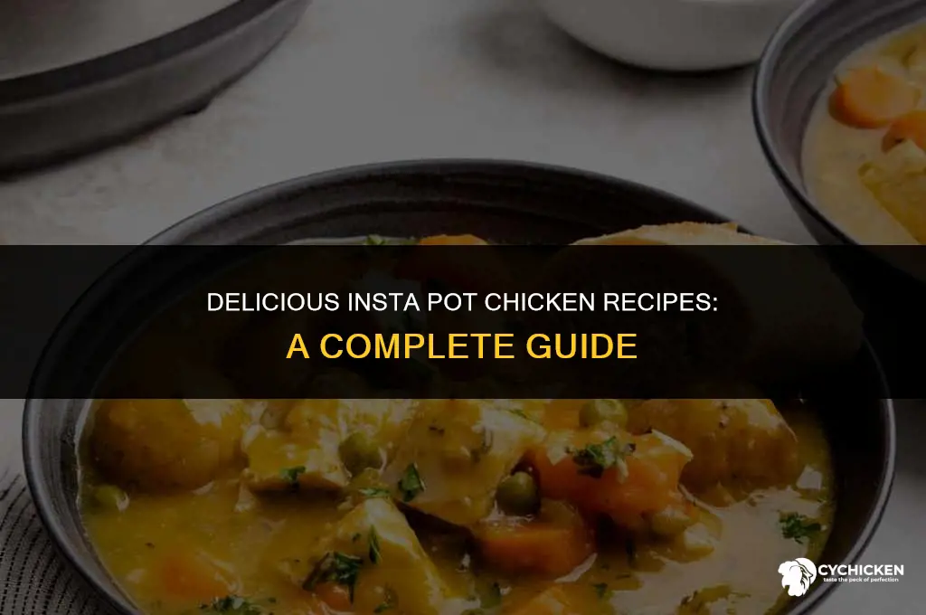 what can go in insta pot with chicken