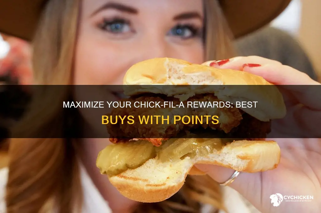 what can i buy with chick fil a rewards points