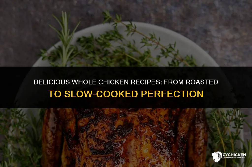 what can i cook with a whole chicken