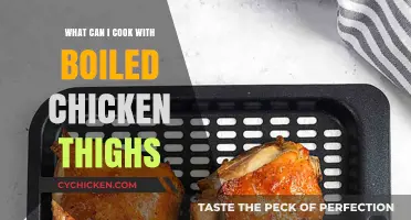Delicious Recipes Using Boiled Chicken Thighs: Easy Meal Ideas