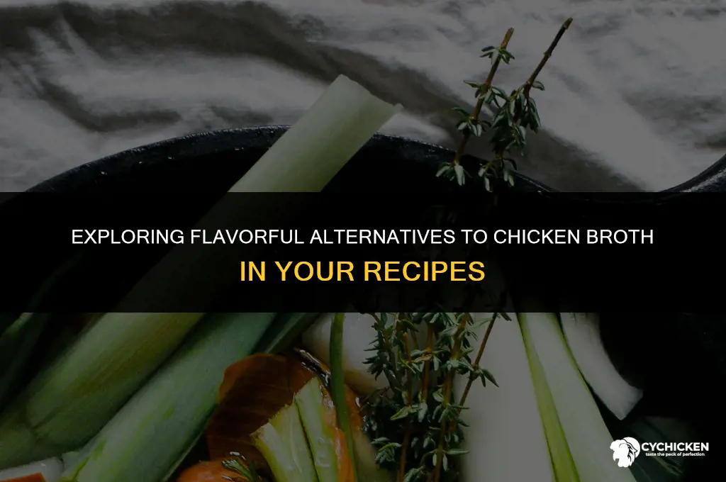what can i do the replace chicken broth
