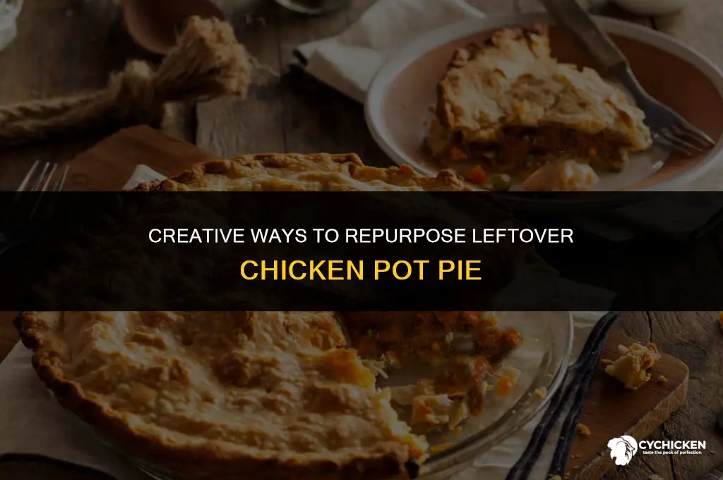 what can i do with leftover chicken pot pie