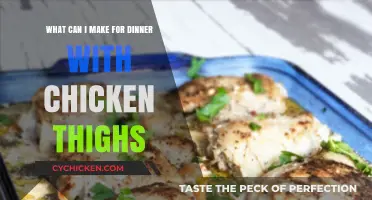 Delicious Chicken Thigh Dinner Ideas: Quick, Easy, and Flavorful Recipes