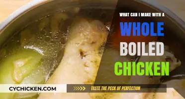 Delicious Ways to Use a Whole Boiled Chicken in Your Meals