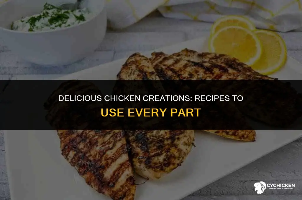 what can i make with a whole cut up chicken