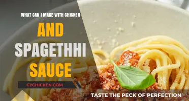 Delicious Chicken and Spaghetti Sauce Recipes to Try Tonight