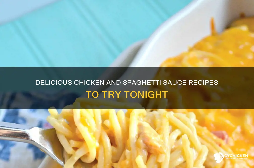 what can i make with chicken and spaghetti sauce