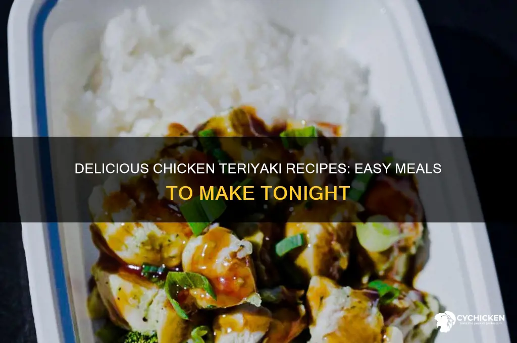 what can i make with chicken and teriyaki sauce