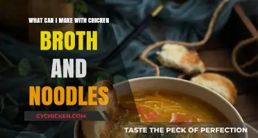 Delicious Chicken Broth Noodle Recipes to Warm Your Soul