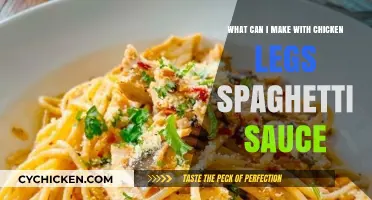 Delicious Chicken Leg and Spaghetti Sauce Recipe Ideas to Try