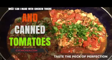 Delicious Chicken Thigh and Canned Tomato Recipe Ideas to Try