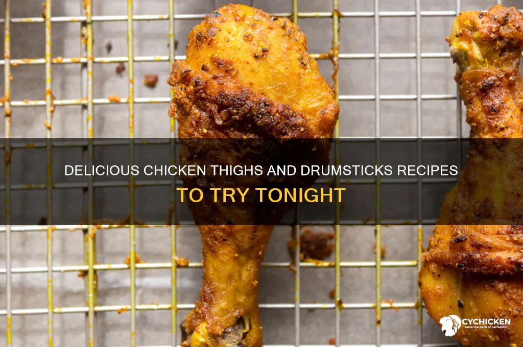 what can i make with chicken thighs and drumsticks