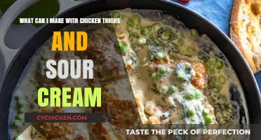 Creamy Chicken Thigh Recipes: Sour Cream Delights to Try Tonight