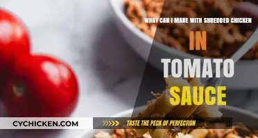 Delicious Shredded Chicken in Tomato Sauce Recipe Ideas to Try