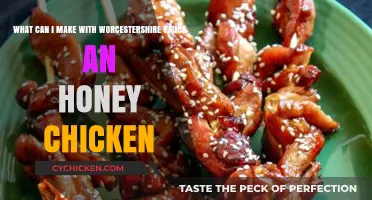 Sweet & Savory Honey Chicken with Worcestershire Sauce Recipe Ideas