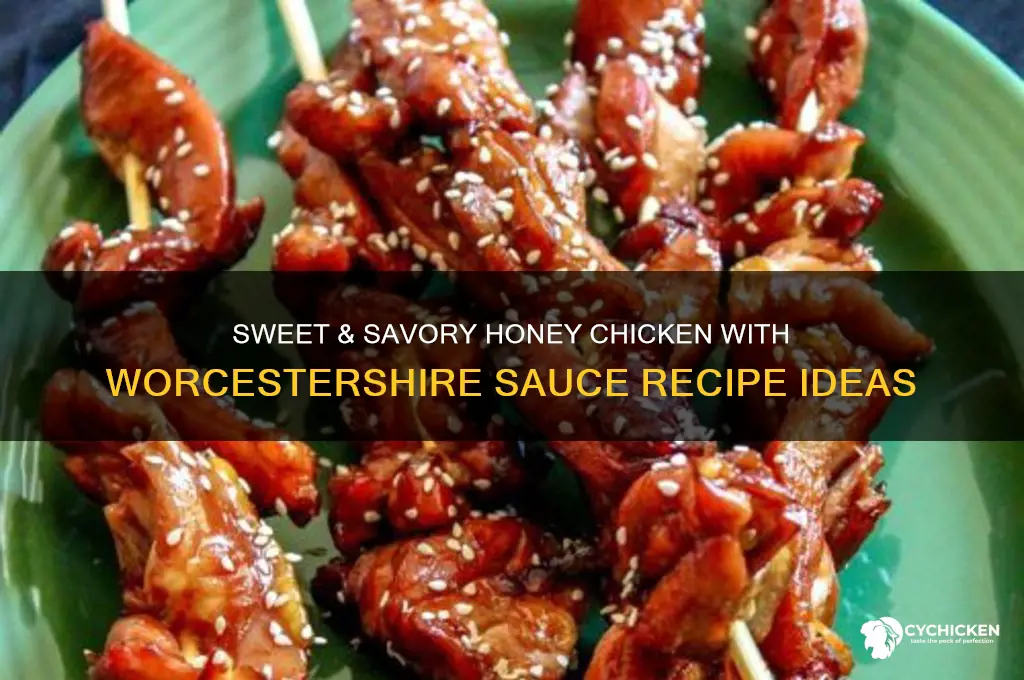 what can i make with worcestershire sauce an honey chicken