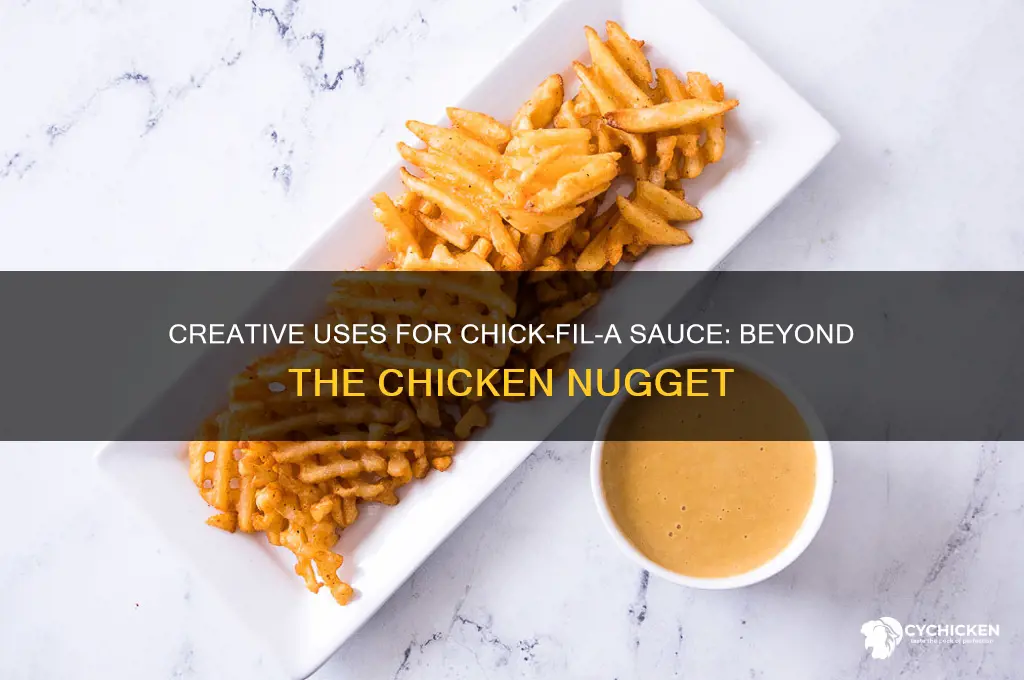 what can i put chick fil a sauce on
