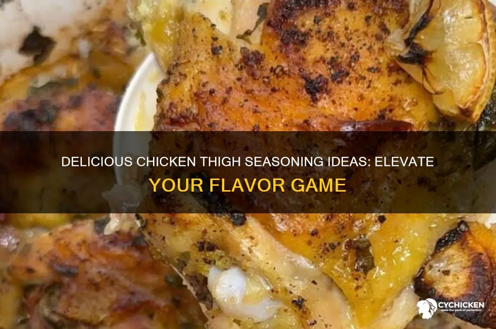 what can i season chicken thighs with