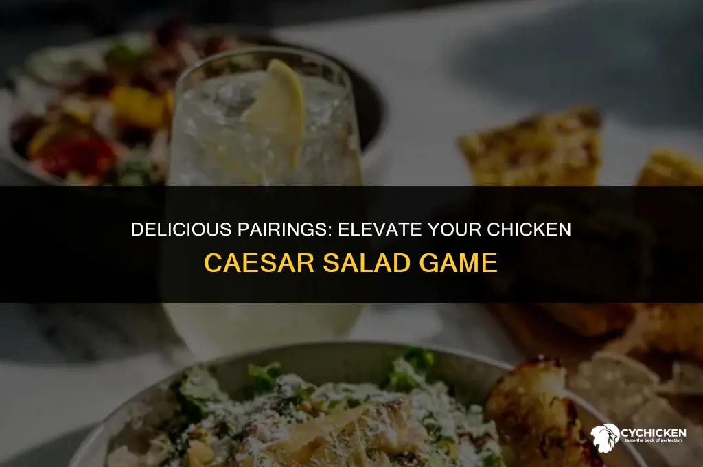 what can i serve with chicken caesar salad