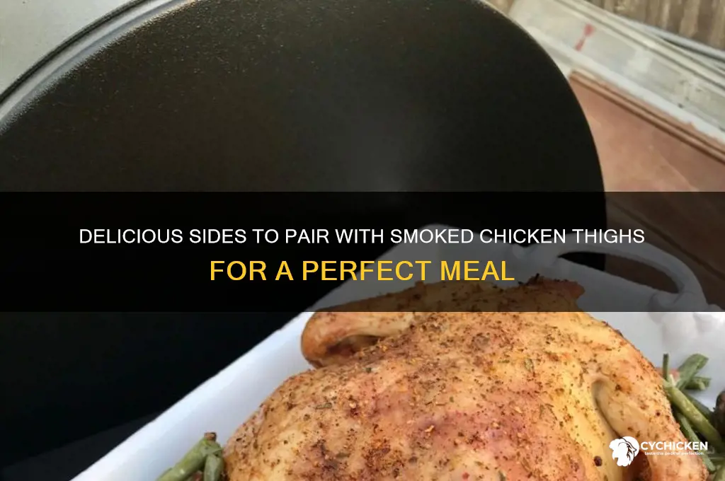 what can i serve with smoked chicken thighs