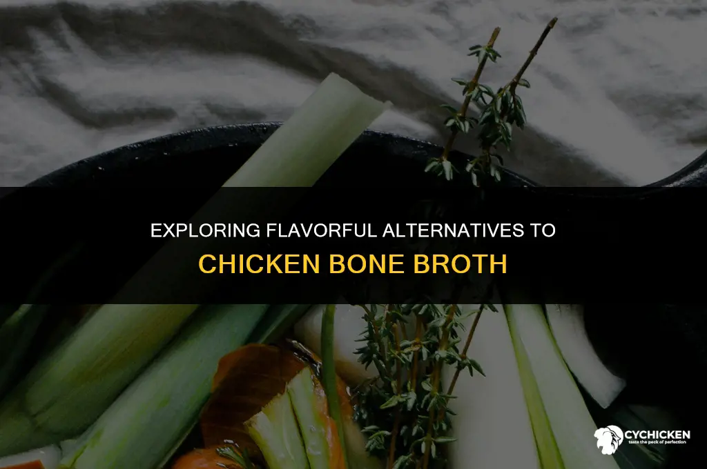 what can i substitute for chicken bone broth
