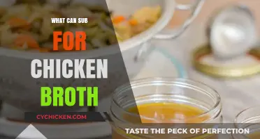 Delicious Alternatives: What Can Substitute for Chicken Broth?