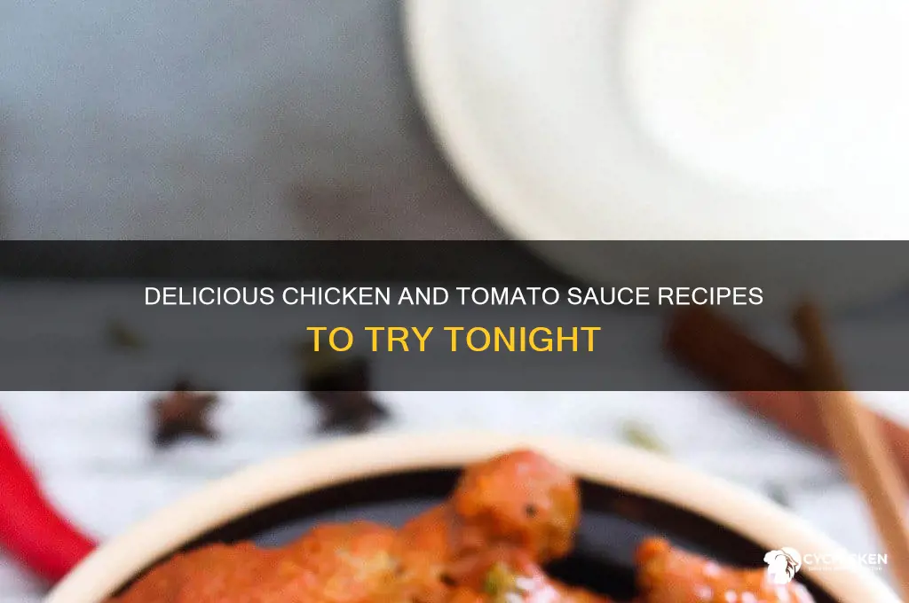 what can you make with chicken and tomato sauce