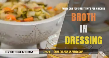 Savory Substitutes: Alternatives to Chicken Broth in Dressing Recipes