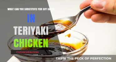 Soy Sauce Alternatives: Perfect Substitutes for Teriyaki Chicken Recipe