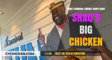 Carnival Cruise Ships With Shaquille O'Neal's Big Chicken Restaurants