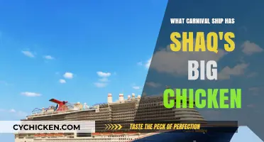 Carnival Cruise Ships Now Serving Shaq's Big Chicken Onboard