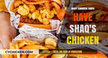 Savor Shaq's Big Chicken Aboard These Carnival Cruise Ships