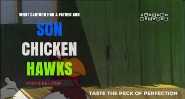 The Chicken Hawk Duo: Father and Son Take Flight
