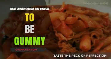 Why Your Chicken and Noodles Turned Gummy: Common Cooking Mistakes