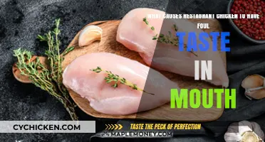 Restaurant Chicken: Why the Foul Taste?