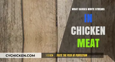 Understanding White Streaks in Chicken: Causes and Culinary Implications