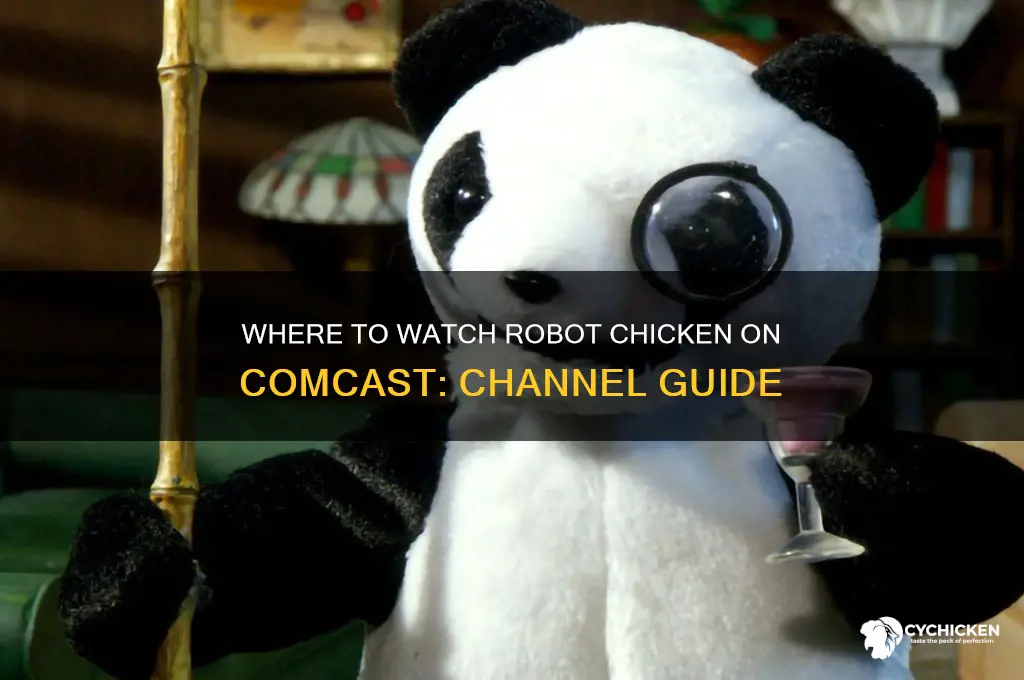 what channel does robot chicken come on comcast