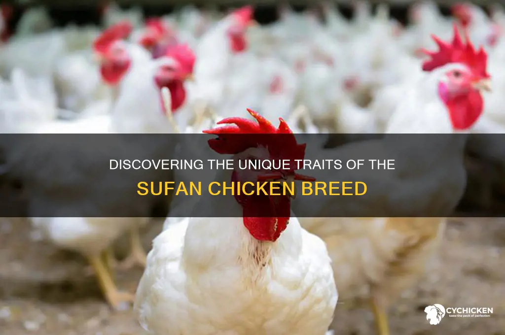 what characteristics does the suffan chicken have
