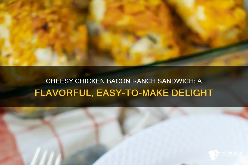 what cheese chicken bacon ranch sandwich