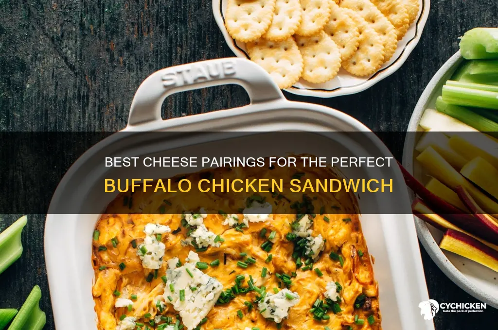 what cheese for buffalo chicken sandwich